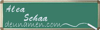 Alea Schaa Visitenkarte